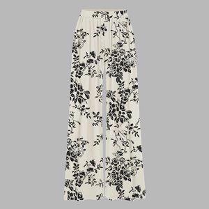 NWT!! TIKTO VIRAL PANTS!! SOLID ELASTIC WAIST WIDE LEG PANTS!